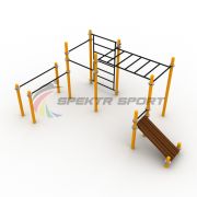 Комплекс для занятий Воркаут SP WRK-76_76mm