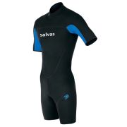 Гидрокостюм для плавания Salvas Shorty Adult, MS003-50, р. M, неопрен, чёрно-синий