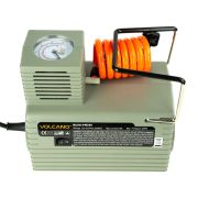 Компрессор электр. VOLCANO, PM250, 46,5 л/мин, 18х14х16 см, манометр, 3 иглы, 95Вт, сер