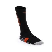 Носки спорт. PENALTY SE7E, 4107879600UN, р.39-44, полипроп., хлопок, эластан, черно-оранжевые
