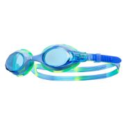 Очки для плав. дет. TYR Swimple Tie Dye Kids, LGSWTD-487, СИНИЕ линзы, мультиколор опр.