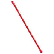 Палка гимнастическая (бодибар), MR-B04, вес 4кг, дл. 120 см, стальная труба, красный