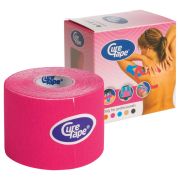 Тейп кинезиологический CureTape Pink, 5 см x 5 м, 160165, розовый