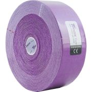 Тейп кинезиологический Tmax 22m Extra Sticky Lavender (5 см x 22 м), 223297, фиолетовый