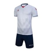 Форма футб. взросл. KELME, 3801096-107-XL, р.XL, 100% полиэстер, бело-т.синий