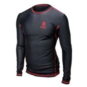 Футболка компрессионная детск. BIG BOY Elite Line, BB-TPEL-JR-S, с длинным рукавом, р.S, черный