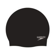 Шапочка для плав. SPEEDO Plain Molded Silicone Cap, 8-709849097, ЧЕРНЫЙ, силикон