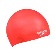 Шапочка для плав. дет. SPEEDO Plain Moulded Silicone Cap Jr, 8-709900004, КРАСНЫЙ, силикон