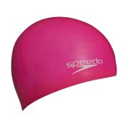 Шапочка для плав. дет. SPEEDO Plain Moulded Silicone Cap Jr, 8-70990F290, ФУКСИЯ, силикон