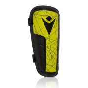 Щитки футб. MACRON Lister SR, 5023073-NGRN-SR, без гол,с застежк., ЭВА,пласт,черно-желтый