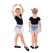 Юбочка гимнастическая сетка Indigo SM-080-32-34, р.32-34, полиэстер, белый