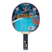 Ракетка для н/т Stiga Sting 183637, для начин., накладка 1,5 мм ITTF, прямая.. ручка