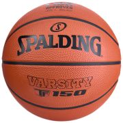Мяч баск. SPALDING TF-150 Varsity Logo FIBA 84421z, р.7, FIBA Approved, резина, коричнево-черный