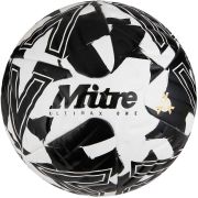 Мяч футб. MITRE Ultimax One, 5-B0152B99, р.5, FIFA PRO, 4 пан, ТПУ, термосшивка, бело-черный