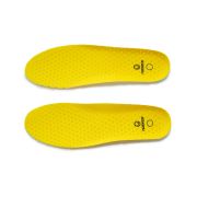 Стельки для обуви TORRES, TI48248-36 , р.36, толщина 3-6мм, ЭВА,текстиль, желтый