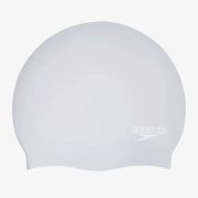 Шапочка для плав. SPEEDO Long Hair Cap, 8-0616817273, СВЕТЛО-СЕРЕБРИСТЫЙ, силикон
