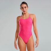 Купальник слитный TYR Lapped Cutoutfit, CLAP7A-690, р.36 (рос.48), розовый