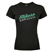 Футболка жен. MIKASA MT296-049-M, р.M, 100% хлопок, черный