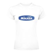 Футболка жен. MIKASA MT6047-V3-S, р.S, 100% хлопок, белый