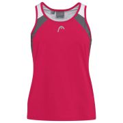 Майка жен. HEAD Club 22 Tank Top W 814461-MA-XS, р.XS, 92% полиэстер, 8% эластан, малиновый