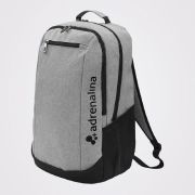 Рюкзак спорт. +ADRENALINA Kim, 4305-0175, полиэстер, серо-черный