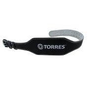 Пояс тяжелоатлетический TORRES, натуральная прессованная кожа