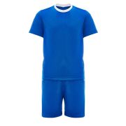 Форма футб. игровая TORRES Sport Junior, FJ-1022-06-140, рост 140 см, полиэстер, васильково-белый