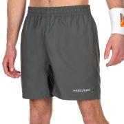 Шорты тренир. муж. HEAD Club Shorts M 811379-AN-XL, р.XL, 100% полиэстер, серый