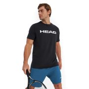 Футболка мужская HEAD Club Original T-Shirt M 811855-BK-L, р.L, хлопок,полиэстер,эластан, черный