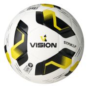 Мяч футб. VISION Striker, F325034, р.4,32 пан.,гл.TPU,2подкл. слой, маш. сш., бело-черно-желт