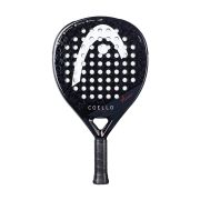 Ракетка для падела HEAD Coello Vibe 2025, 226155, для начинающих, стекловолокно, черный