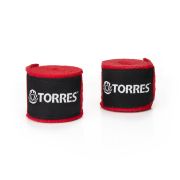 Бинт боксерский эластичный TORRES, PRL62017R, дл. 3,5 м, шир. 5,5 см, 1 пара, красный