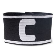 Капитанская повязка TORRES, SS11002-02, нейлон, безразмерная, черно-белый