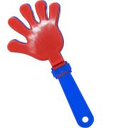 Ладошки-трещотки для болельщика Россия, FAN-04, бело-сине-красный