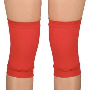 Наколенники для гимнастики и танцев INDIGO, SM-113-RD, р.L,от 15лет,хлопок, эластан, ПУ, красн