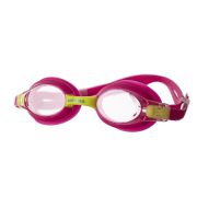 Очки для плав. дет.SALVAS Quak, FG200CF, ПРОЗРАЧНЫЕ линзы, нерег.перенос.,розовая оправа