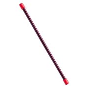 Палка гимнастическая (бодибар), MR-B07, вес 7кг, дл. 110 см, стальная труба, бордовый