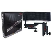 Сетка для наст. тенниса DOUBLE FISH XW-924C, в компл. с мет. стойками, измерит. высоты, черная