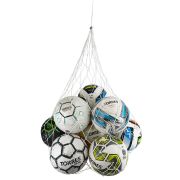 Сетка на 10-12 мячей, FS-№10, 2 мм ПП, ячейка 10см, различные цвета