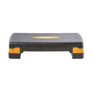 Степ-платформа TORRES, AL1005, два уровня, 64см*28см*10/15см, оранжево-черный