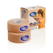 Тейп кинезиологический CureTape Neutral, 2,5 см x 5 м, уп. 2 шт, 160288, телесный