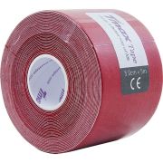 Тейп кинезиологический Tmax Extra Sticky Red (5 см x 5 м), 423150, красный