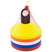 Фишки для разметки поля, У793/MR-F5x10, усеч. конусы, мягк. пластик, комплект из 50шт, 5 цветов