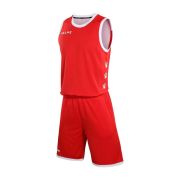 Форма баск. взросл. KELME, 3881021-610-2XL, р.2XL, 100% полиэстер, красный