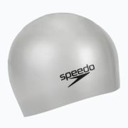 Шапочка для плав. SPEEDO Long Hair Cap, 8-0616814561, СЕРЕБРИСТЫЙ, силикон