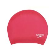 Шапочка для плав. SPEEDO Long Hair Cap, 8-06168A064, РОЗОВЫЙ, силикон