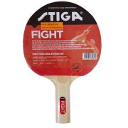 Ракетка для н/т Stiga Fight Red, 184001, для любителей, накладка 1,5 мм ITTF, прямая ручка