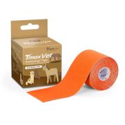 Тейп кинезиологический Tmax Vet (6см x 5м), арт. 425167, хлопок, оранжевый