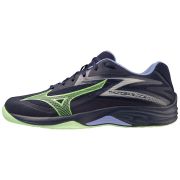 Кроссовки волейб. муж. MIZUNO Thunder Blade Z V1GA237011,р.UK10(рос.43,5), иск.кожа,текстиль,т.синий