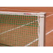 Сетка теннисн. KV.REZAC проф., 21005215, ЗЕЛ, нить 3мм ПП, двойн.сет.сверх, стал. трос в ПВХ